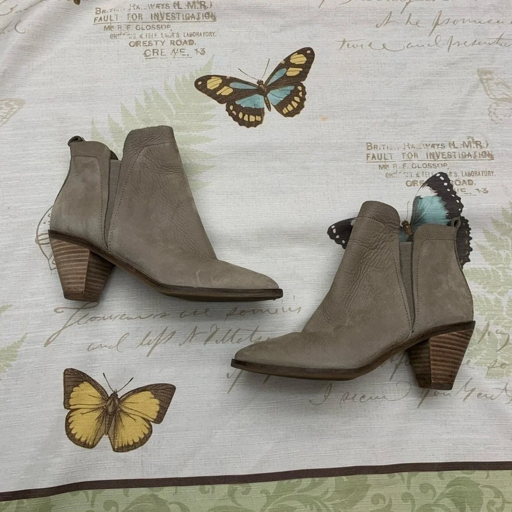 Lucky brand suede Jana‎ ankle boots